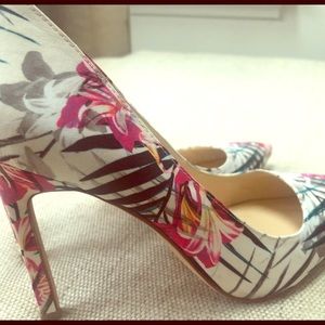 Floral heels